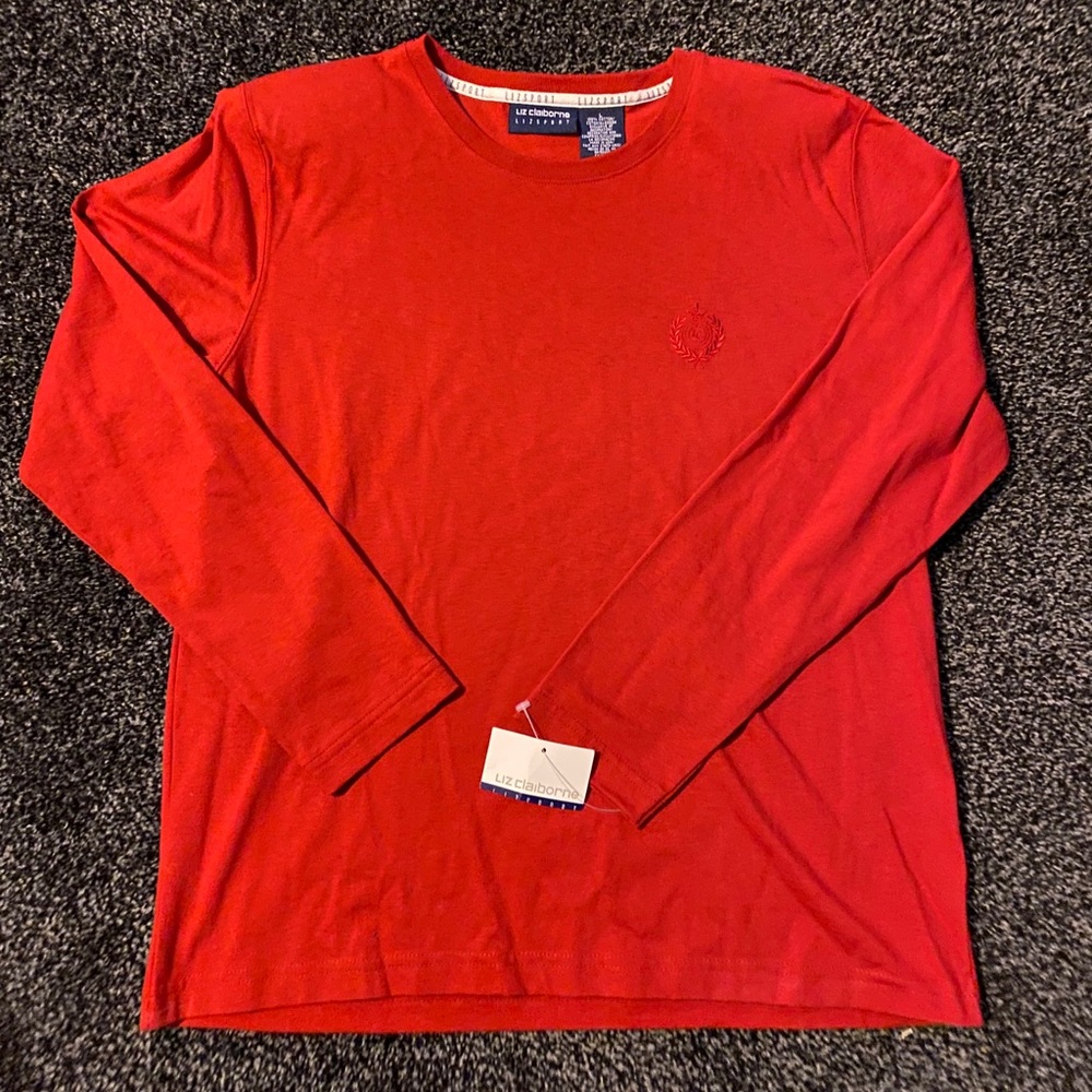 LIZ RED SWEATSHIRT